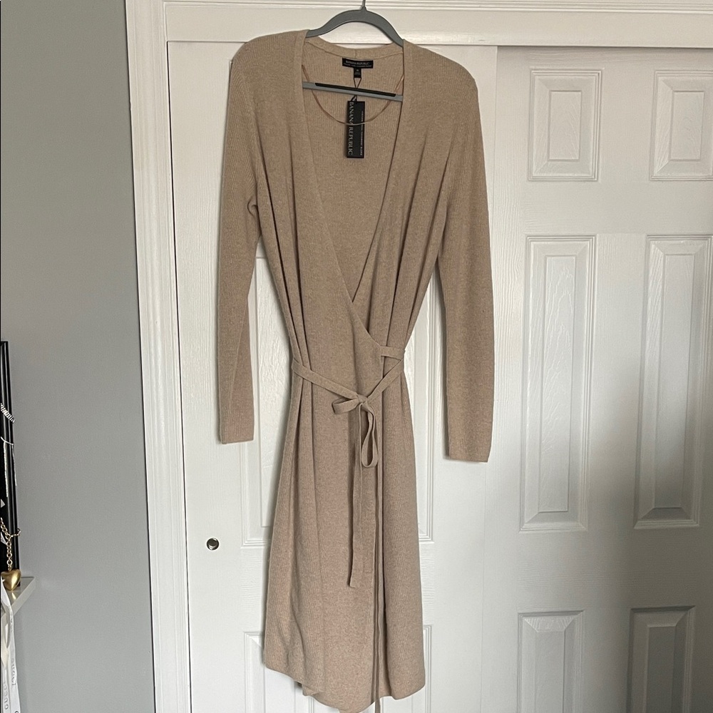 Banana Republic Long Sleeve Wrap Dress
